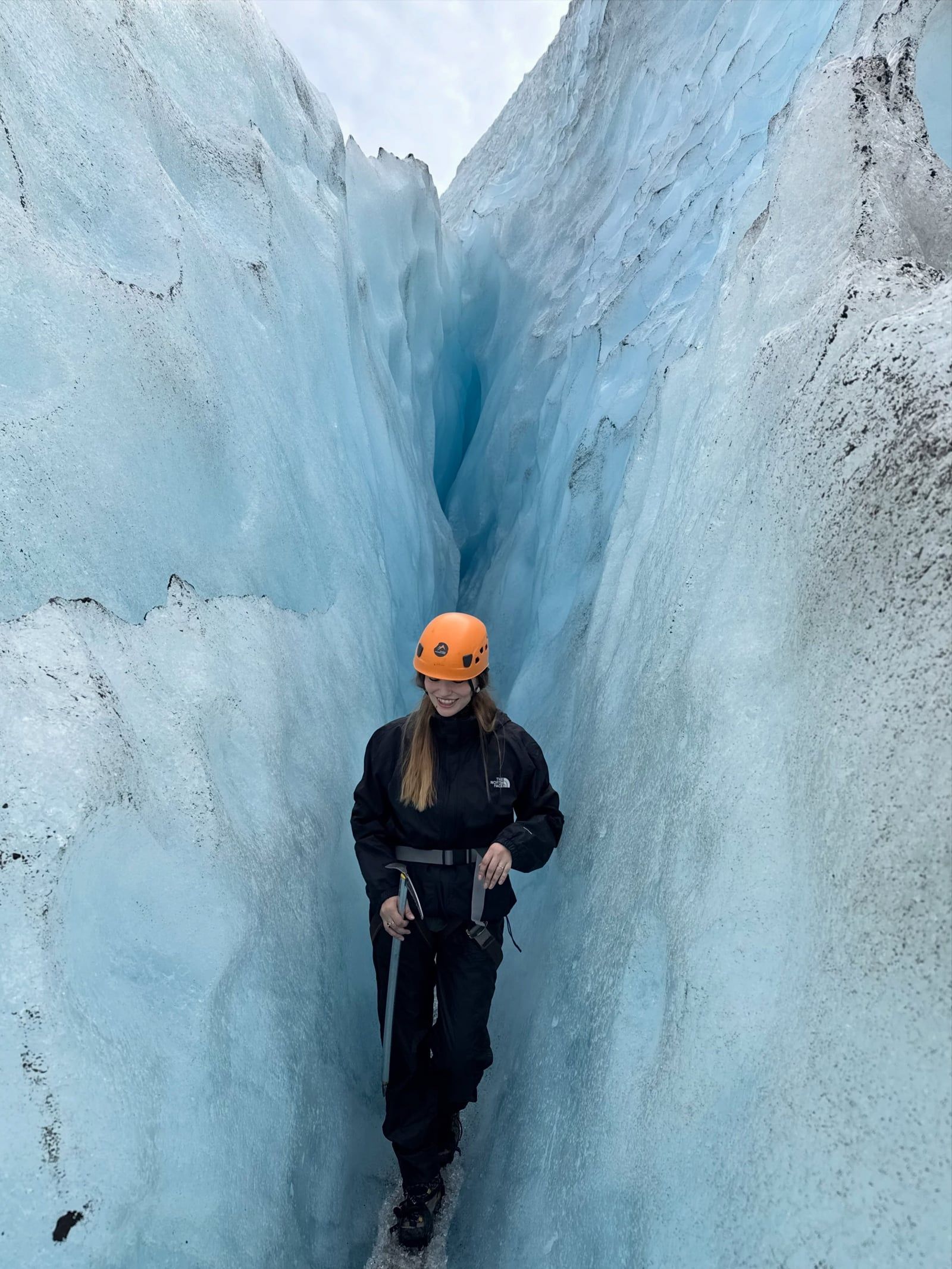 Vatnajökull Glacier tour visitor photo