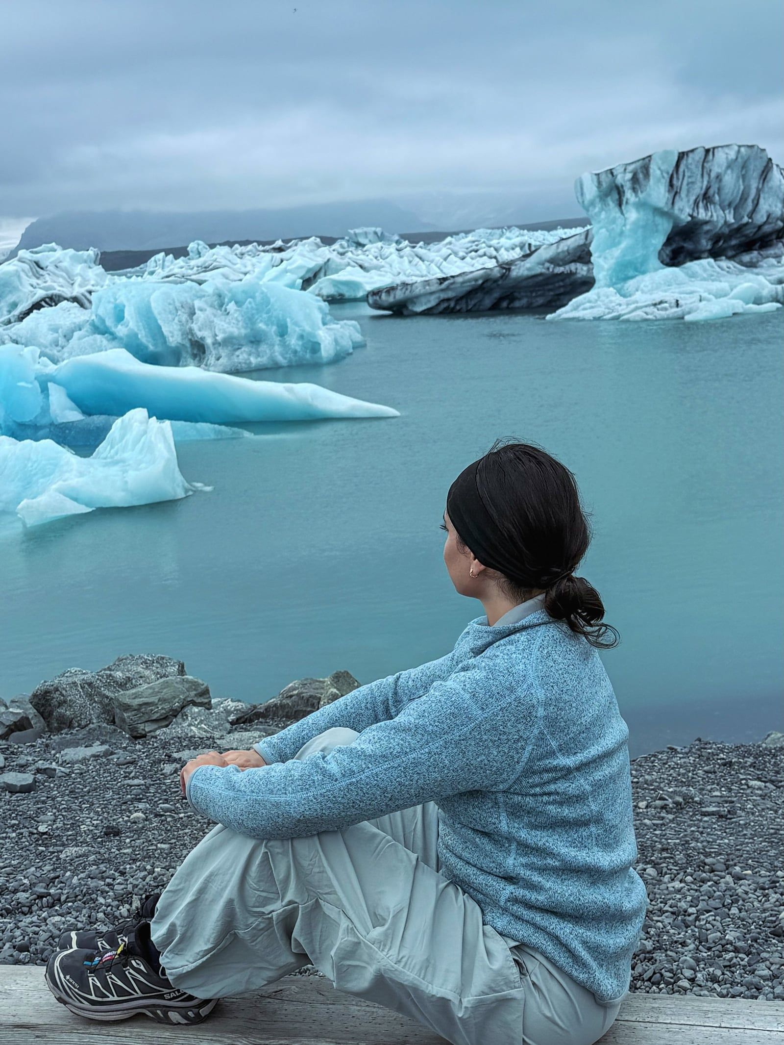 Vatnajökull Glacier tour visitor photo